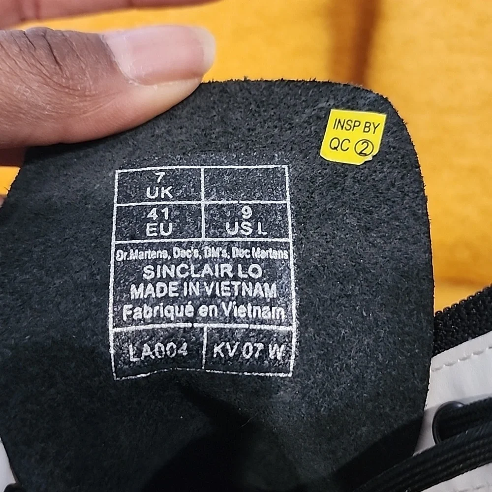 Dr. Marten Sinclair Lazy Oaf Leather Platform Boots 9W/7.5M (US) - Picture 11 of 11
